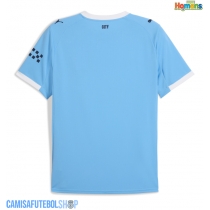 Camisa de time de futebol Manchester City Replicas 1º Equipamento 2025-26 Manga Curta